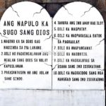 The incorrect 10 Commandments in Ilonggo (Hiligaynon)